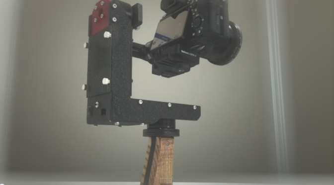 アイスクリーム型BGカメラスタビライザーS Monster Stabilizerの映像が初公開されました。