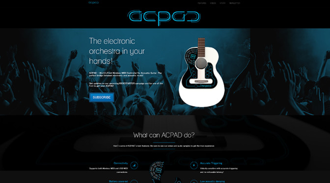 アコギを使ったMIDIコントローラによる演奏