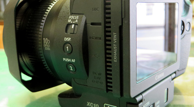 Canon XC10 意外な弱点