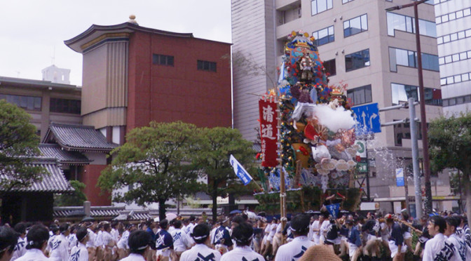 映写人オリジナル作品「博多祇園山笠追い山馴らし２０１５」を発表