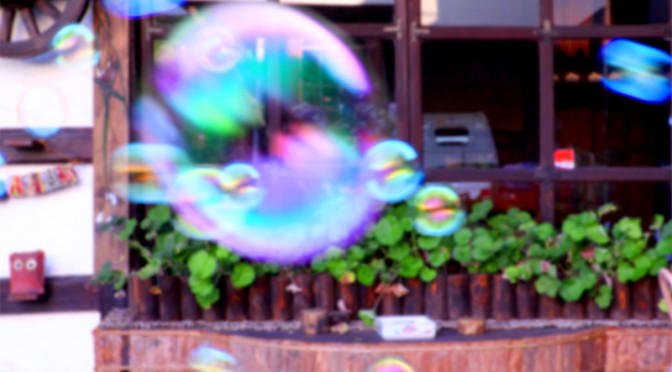 映写人オリジナル作品「しゃぼんだま」を発表