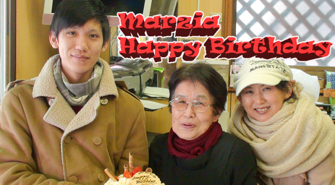 Happy Birthday Marzia!(^O^)❤