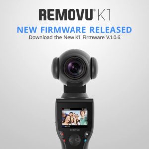 REMOVU K1　復活しました。（ファームウェアの更新もされてました）